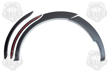 Расширители колесных арок Русская Артель Hyundai Santa Fe  CM (2006-2009) дорестайлинг (шагрень)