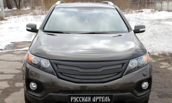 Решетка радиатора Русская Артель KIA Sorento  XM (2009-2012) дорестайлинг
