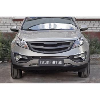 Решетка радиатора (вариант 2) Русская Артель KIA Sportage  3 SL (2010-2014) дорестайлинг