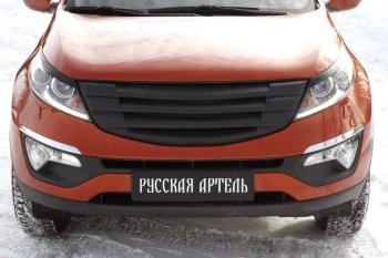 Решетка радиатора (вариант 3) Русская Артель KIA Sportage  3 SL (2010-2014) дорестайлинг
