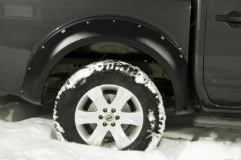 Расширители колесных арок Русская Артель Nissan Navara  2 D40 (2004-2010) дорестайлинг (глянец под покраску)