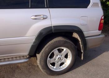 12 199 р. Расширители колесных арок Русская Артель  Toyota Land Cruiser  100 (1998-2007) дорестайлинг, 1-ый рестайлинг, 2-ой рестайлинг (шагрень)  с доставкой в г. Кемерово. Увеличить фотографию 2