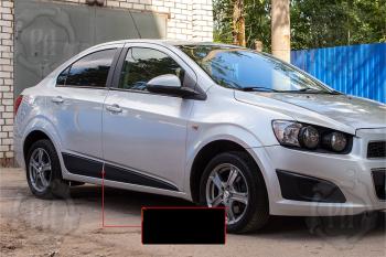 Молдинг двери передний правый Русская Артель Geely Coolray SX11 дорестайлинг (2018-2023)