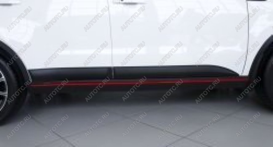 1 489 р. Молдинг двери передний левый Русская Артель  KIA Soul  PS (2014-2016) дорестайлинг (шаргень)  с доставкой в г. Кемерово
