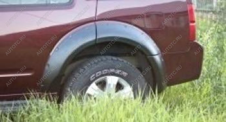 5 399 р. Расширители колесных арок (задний правый) Русская Артель  Nissan Pathfinder R51 дорестайлинг (2004-2007) (глянец под покраску)  с доставкой в г. Кемерово