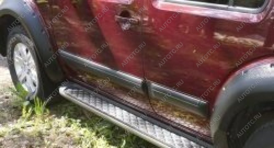769 р. Молдинг на двери задний правый узкий Русская Артель Nissan Pathfinder R51 дорестайлинг (2004-2007) (глянец под покраску)  с доставкой в г. Кемерово