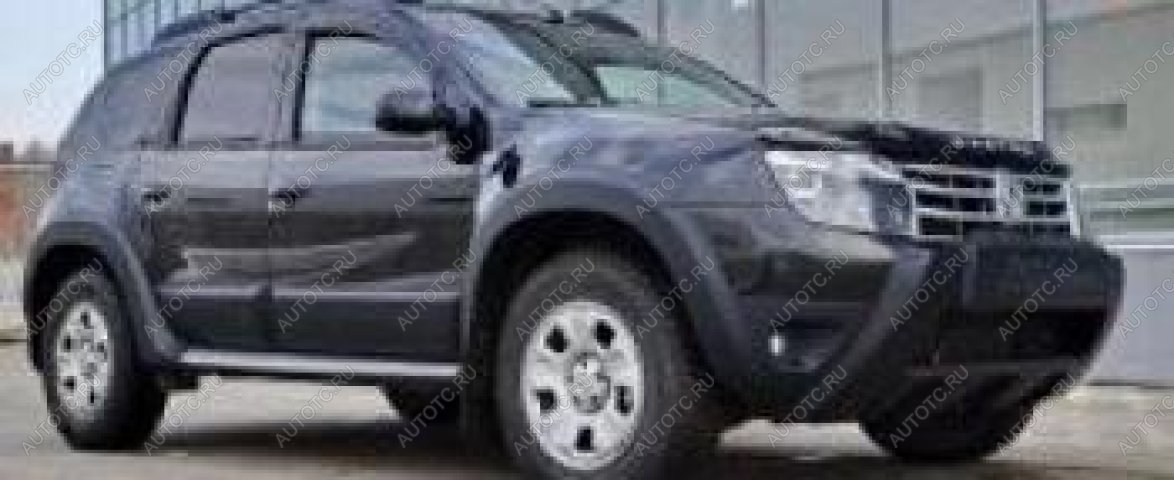 3 069 р. Расширители колесных арок (передний правый) Русская Артель Nissan Terrano D10 дорестайлинг (2013-2016) (шагрень)  с доставкой в г. Кемерово
