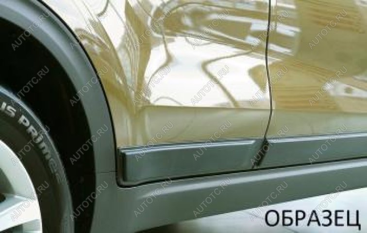 959 р. Молдинг двери передний правый Русская Артель Renault Logan 1 дорестайлинг (2004-2010) (глянец под покраску)  с доставкой в г. Кемерово