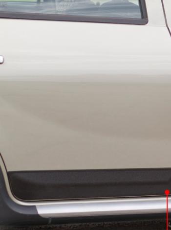Молдинг двери задний правый широкий Русская Артель Renault Sandero Stepway (BS) (2010-2014)