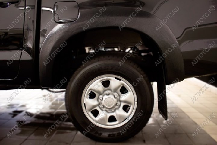 5 089 р. Расширители колесных арок (задний левый) Русская Артель  Toyota Hilux  AN20,AN30 (2011-2016)  2-ой рестайлинг (шагрень)  с доставкой в г. Кемерово