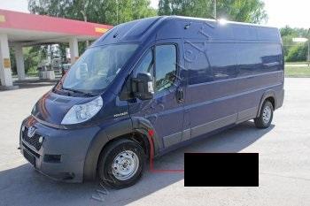 Расширитель колесных арок (передний правый) Русская Артель CITROEN Jumper  250 (2006-2014) (глянец под покраску)