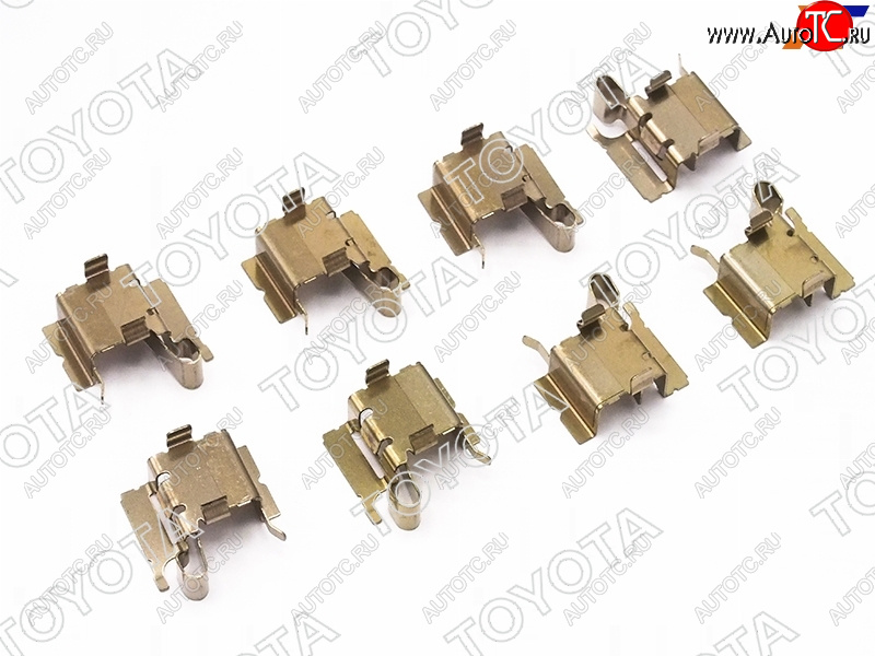 3 099 р. Комплект монтажный задних тормозных колодок TOYOTA CAMRY #70C-HRRAV 4 18-LEXUS ES### 18- TOYOTA 04948-33060  с доставкой в г. Кемерово