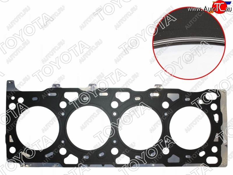 4 999 р. Прокладка ГБЦ TOYOTA HiluxFortuner 1-2GDFTV 15- TOYOTA 11115-0E020-A0  с доставкой в г. Кемерово