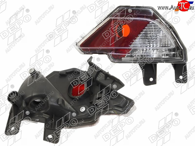 3 499 р. Правый фонарь в задний бампер SAT Toyota RAV4 XA40 5 дв. рестайлинг (2015-2019)  с доставкой в г. Кемерово