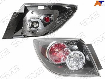 Фонарь задний левый (внешний) TYC Mazda 3/Axela  BK (2006-2009) рестайлинг седан, рестайлинг, хэтчбэк