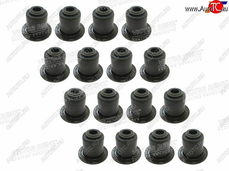 759 р. Комплект маслосъёмных колпачков KIA BONGO 12-HYUNDAI STAREXH1 11- (16 шт) VICTOR REINZ 12-53499-01  с доставкой в г. Кемерово