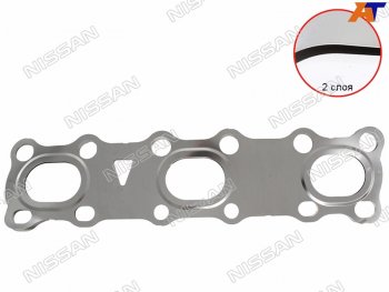 2 199 р. Прокладка выпускного коллектора NISSAN TEANA 09-PATHFINDER 15-16MURANO 10- VQ25VQ35 NISSAN 14036-EA200  с доставкой в г. Кемерово. Увеличить фотографию 1