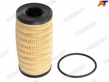 Фильтр масляный картридж NISSAN Nissan Qashqai  1 (2007-2013), Nissan Qashqai +2  1 (2008-2014), Nissan X-trail  2 T31 (2007-2015), Renault Espace  4 (2002-2014)