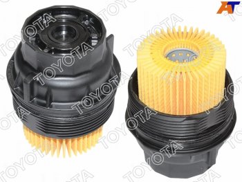 5 699 р. Корпус масляного фильтра (с картриджем ) LEXUS GX460 09- 1URFE TOYOTA 15650-38050  с доставкой в г. Кемерово. Увеличить фотографию 1