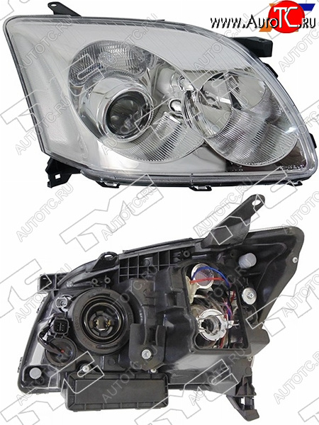 11 299 р. Фара правая (под корректор, Евросвет) TYC  Toyota Avensis  T250 седан (2003-2006) дорестайлинг  с доставкой в г. Кемерово