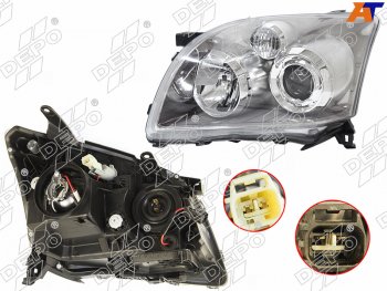 Фара Toyota Avensis (T250) 06-08 (Спереди Слева) DEPO 212-11L1L-LDEM7