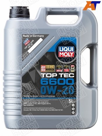 10 699 р. Масло моторное LIQUI MOLY Top Tec 6600 0W-20 SPC5C6 GF-6A 5л LIQUI MOLY 21411  с доставкой в г. Кемерово. Увеличить фотографию 1