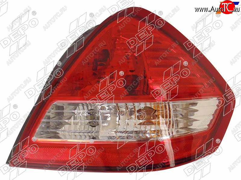7 199 р. Фонарь задний Nissan Tiida 08-14  Tiida Latio 08-12 (Справа 4D SED) DEPO 215-19K9R-AE  с доставкой в г. Кемерово