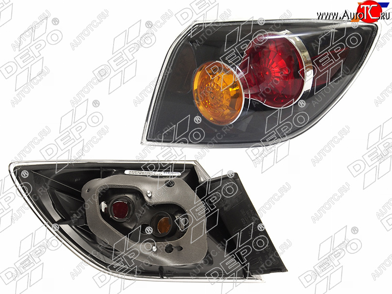 5 799 р. Фонарь задний Mazda 3 03-06  Axela 03-06 (Справа 5D HBK) DEPO 216-1964R-UQ  с доставкой в г. Кемерово
