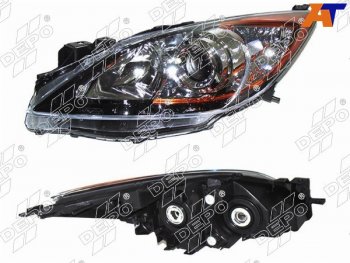 Фара Mazda 3 08-13  Axela 09-13 (Спереди Слева) DEPO 216-1158L-LDEM2