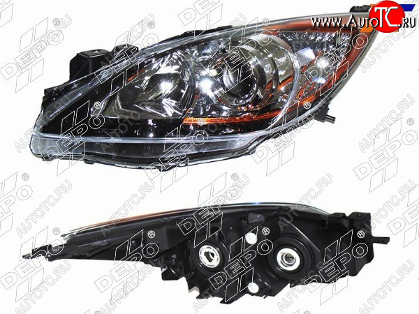 18 349 р. Фара Mazda 3 08-13  Axela 09-13 (Спереди Слева) DEPO 216-1158L-LDEM2  с доставкой в г. Кемерово