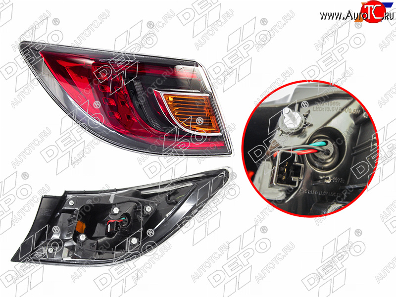 10 199 р. Фонарь задний Mazda 6 07-10 Atenza 07-09 (Слева 5D HBK4D SED) DEPO 216-1973L-UE с доставкой в г. Кемерово Увеличить фотографию 1 10 199 р. Фонарь задний Mazda 6 07-10 Atenza 07-09 (Слева 5D HBK4D SED) DEPO 216-1973L-UE с доставкой в г. Кемерово