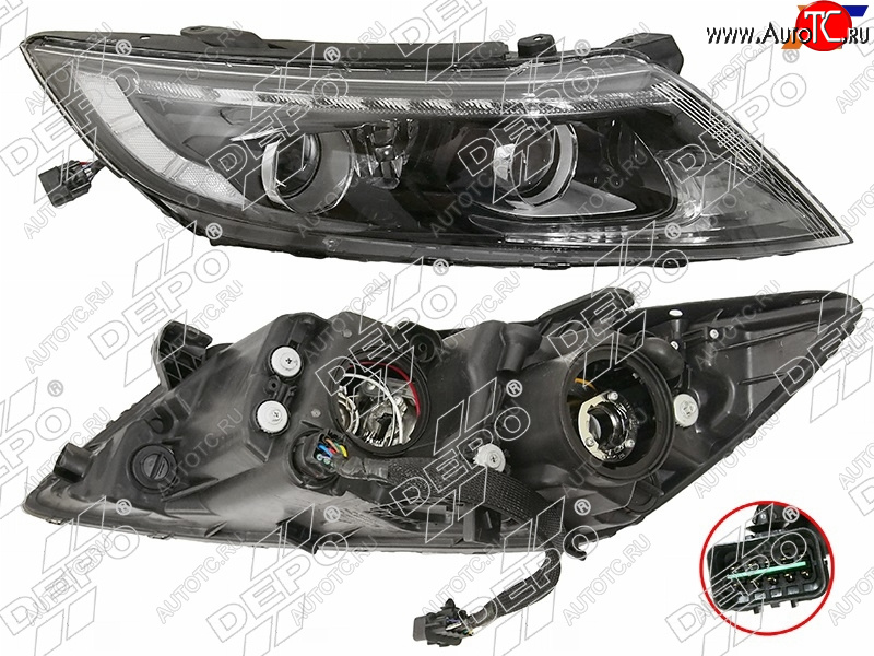 30 999 р. Фара Kia Optima 13-16 (Справа) DEPO 223-1155R-LEMN2  с доставкой в г. Кемерово