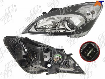 Фара KIA CEEDPRO-CEED 10-12 LH под электрокоректор DEPO 223-1135L-LDEM2