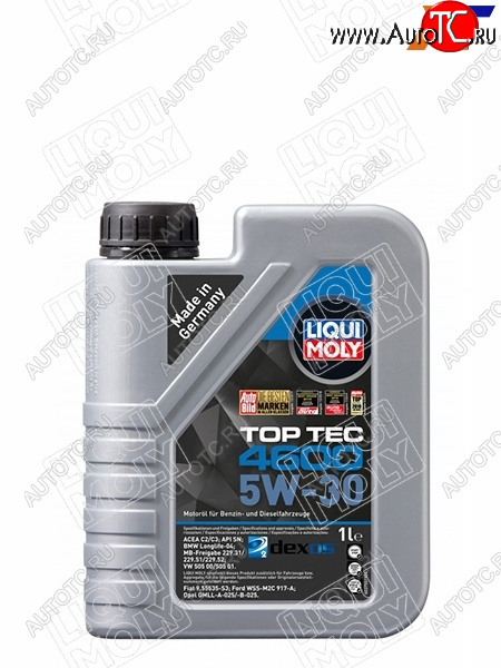 1 939 р. Масло моторное LIQUI MOLY Top Tec 4600 5W-30 SNC2C3 1л                                             LIQUI MOLY 2315  с доставкой в г. Кемерово