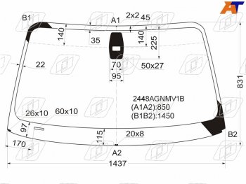 5 999 р. Стекло лобовое (Датчик дождя) BMW FUYAO BMW 1 серия E87 хэтчбэк 5 дв. дорестайлинг (2004-2007)  с доставкой в г. Кемерово. Увеличить фотографию 1