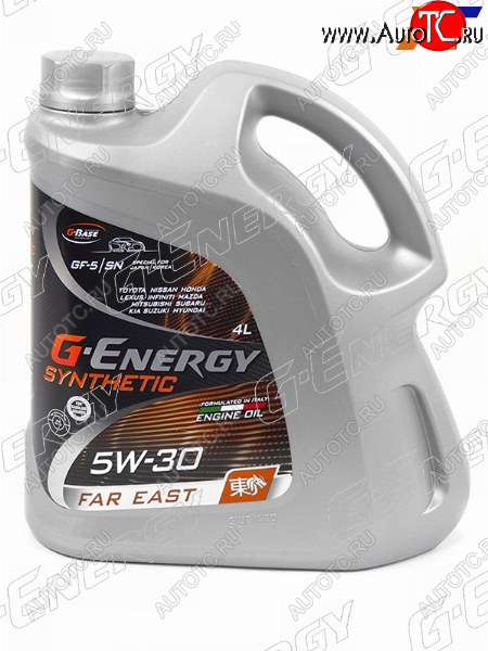 3 479 р. Масло моторное синтетическое G-Energy Synthetic Far East 5W-30 SN, GF-5 4л G-ENERGY 253142415  с доставкой в г. Кемерово