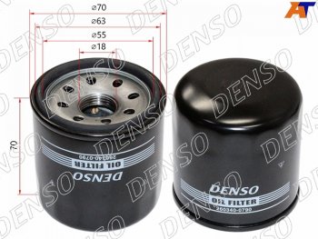 Фильтр масляный NISSAN QG#, MR20DE, QR20,25, SR20,VQ 20,25, HR#                                      DENSO 260340-0790