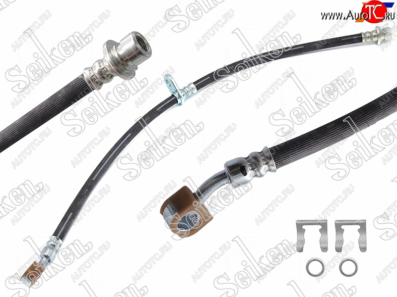 1 229 р. Шланг тормозной передний RH SEIKEN  Honda Civic  FD (2005-2011) седан дорестайлинг, седан рестайлинг  с доставкой в г. Кемерово