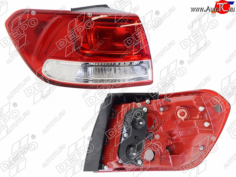 14 899 р. Фонарь задний Kia Sorento 14-18 (Слева) DEPO 323-1954L-UE  с доставкой в г. Кемерово