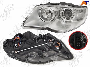 Фара Volkswagen Touareg 02-10 (Спереди Слева) DEPO 441-11C2LMLD-EM