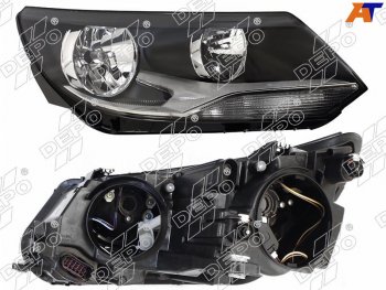 Фара Volkswagen Tiguan 11-17 (Спереди Справа) DEPO 441-11H1RMLDEM2