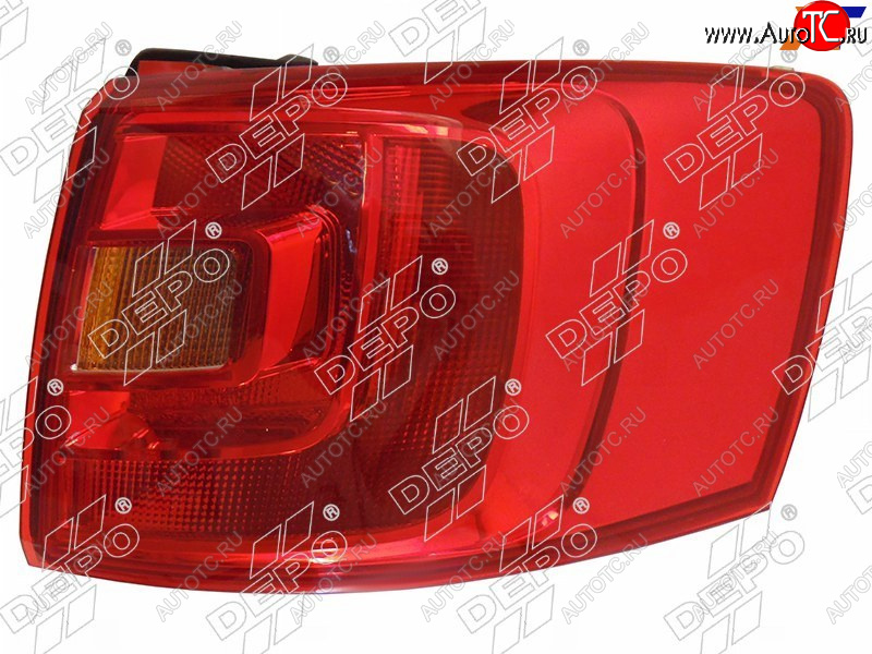 5 699 р. Фонарь задний Volkswagen Jetta 10-14 (Справа) DEPO 441-19C4R-UE  с доставкой в г. Кемерово