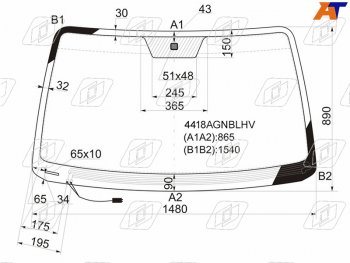 7 699 р. Стекло лобовое (Обогрев щеток) Kia Sorento 02-09 FUYAO 4418AGNBLHV  с доставкой в г. Кемерово. Увеличить фотографию 1