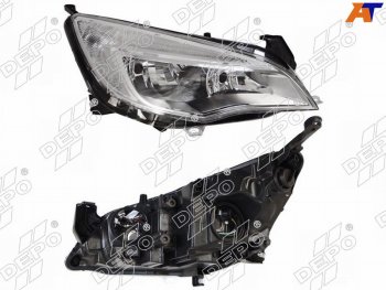 Фара OPEL ASTRA 10-15 RH хром с электрокорректором                                                   DEPO 442-1161RMLDEM1