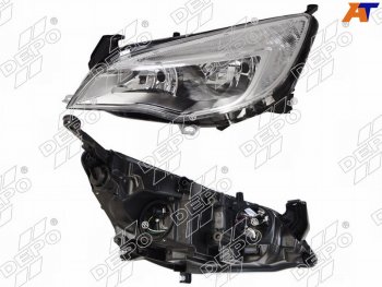 Фара Opel Astra 09-15 (Спереди Слева) DEPO 442-1161LMLDEM1