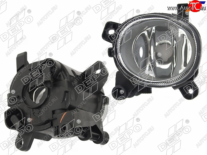 3 099 р. Левая противотуманная фара SAT Audi A1 8X1 хэтчбэк 3 дв. дорестайлинг (2010-2014)  с доставкой в г. Кемерово