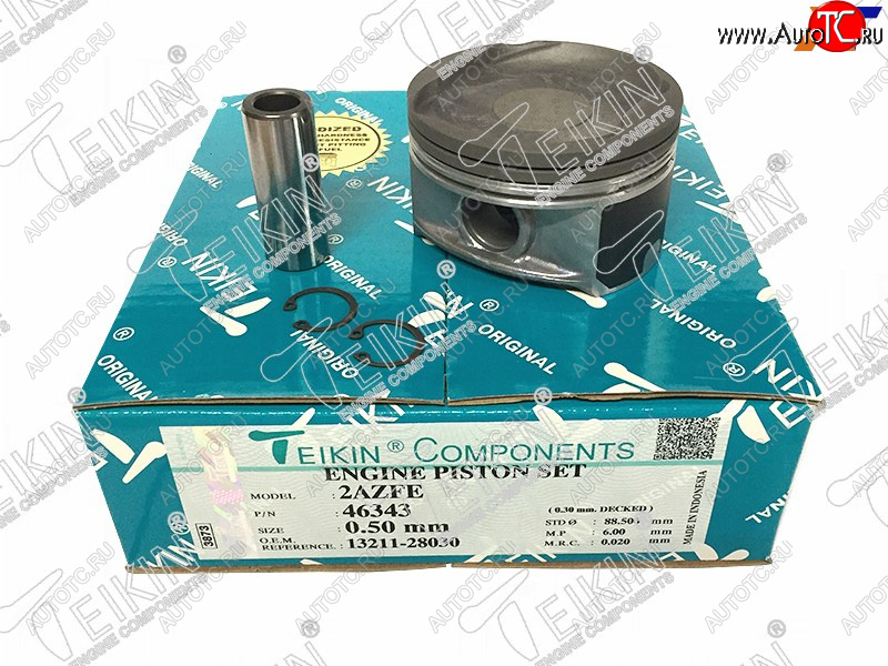 5 299 р. Поршни (к-т 4 шт) TOYOTA ALLIONCAMRYRAV4 2AZ-FE 00- TEIKIN 46343 050  с доставкой в г. Кемерово