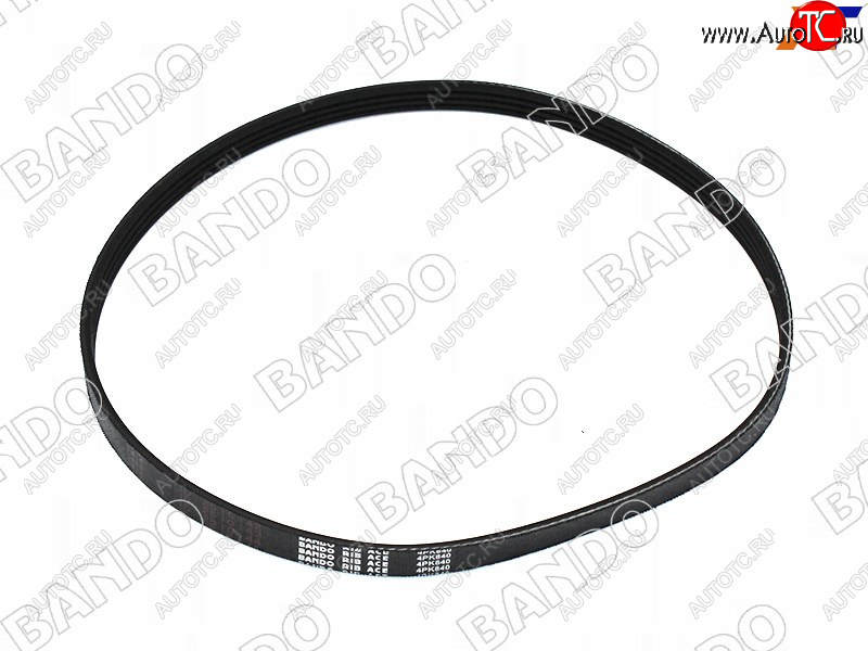 599 р. Ремень поликлиновой SUZUKI M13-M16A SWIFT ZC#ZD#HT# 01- (ALT)VITARA G16B 91-00 (AC-PS)TOYOTA AE BANDO 4PK840  с доставкой в г. Кемерово