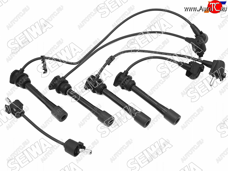2 679 р. Провода высоковольтные TOYOTA ESTIMA TCR1#2# 90-99 2TZFE (кругл. резин.) SEIWA 50070  с доставкой в г. Кемерово