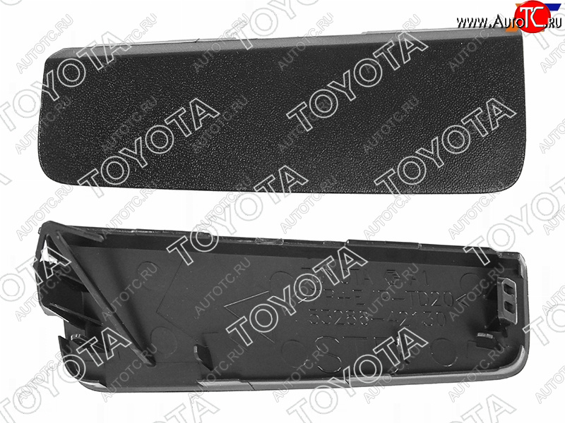 749 р. Заглушка под крюк передняя LH SAT  Toyota RAV4  XA50 (2018-2025) 5 дв. дорестайлинг  с доставкой в г. Кемерово